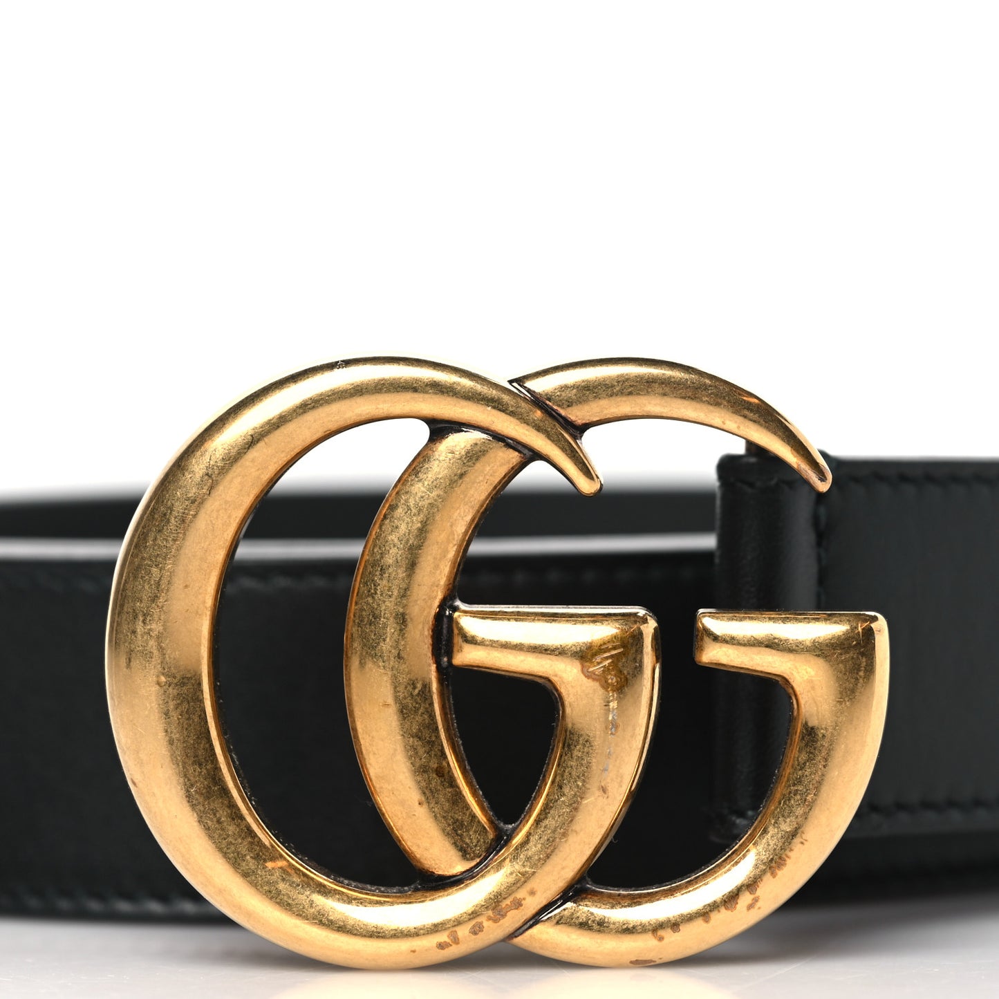 Calfskin Double G 30mm Belt 90 36 Black