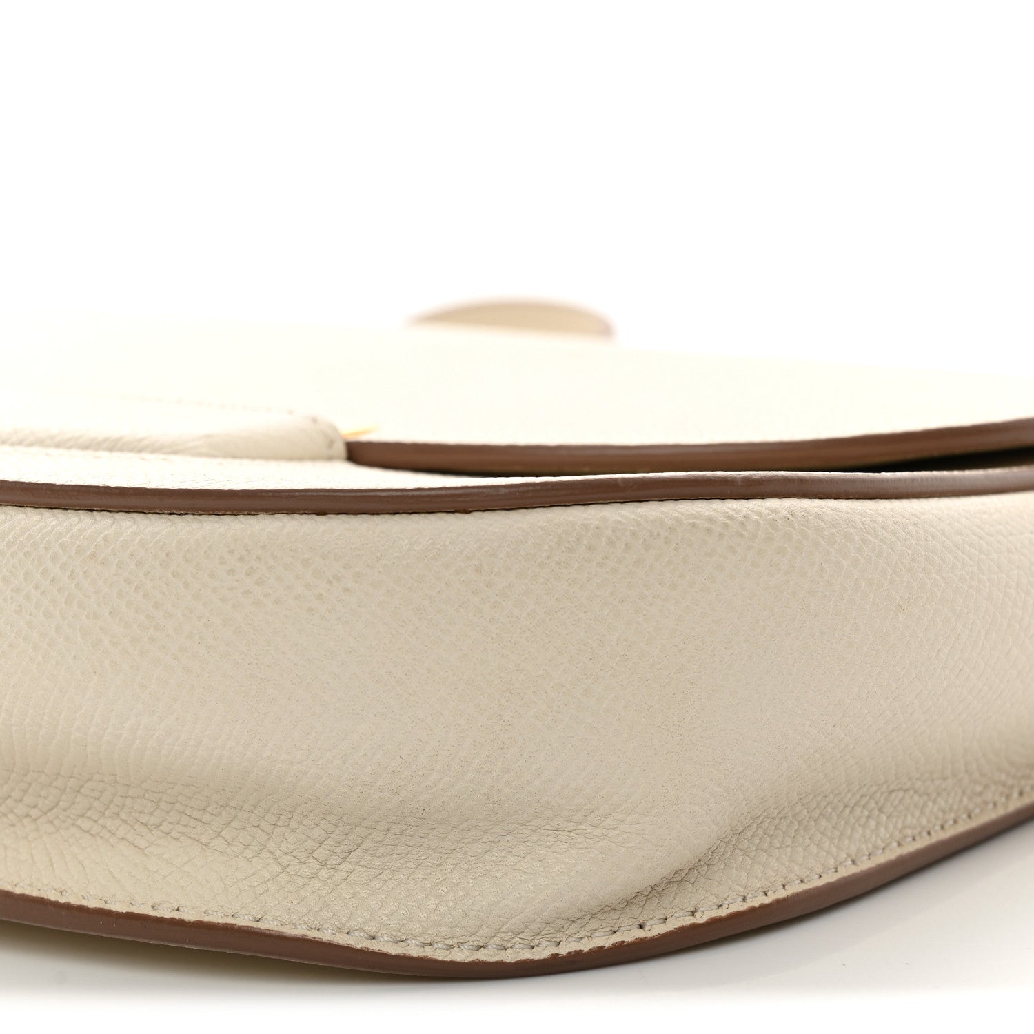 Celine Grained Calfskin Small Trotteur White 10 of 11