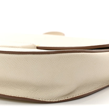Celine Grained Calfskin Small Trotteur White 10 of 11