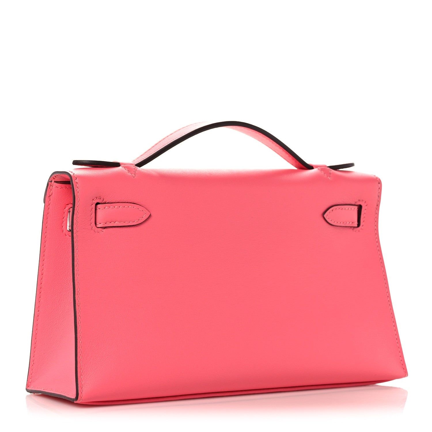 Hermes Swift Kelly Pochette Clutch Rose Azalee 3 of 26