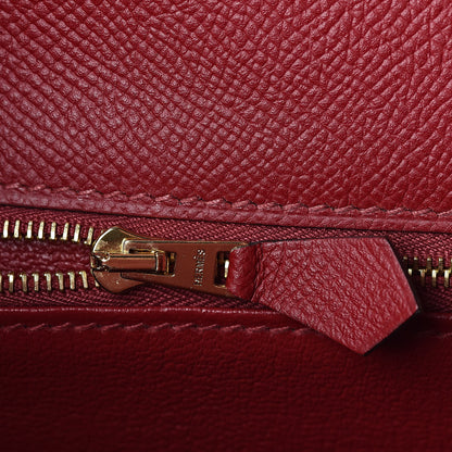 Hermes Epsom Kelly Sellier 32 Rouge Grenat 20 of 35