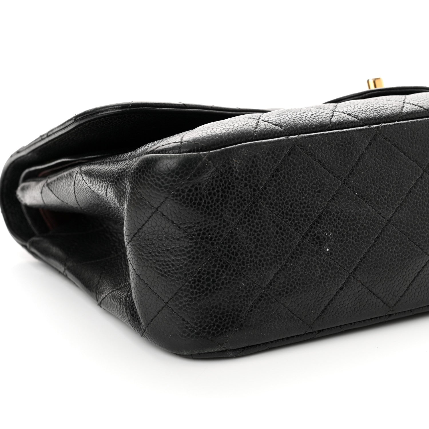 Chanel Caviar Quilted Jumbo Double Flap Black 8 of 11