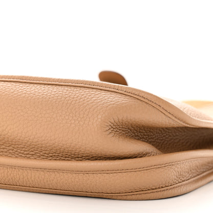 Hermes Taurillon Clemence Evelyne III GM Biscuit 10 of 10