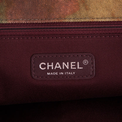 Chanel Washed Toile Large Graffiti On The Pavements Messenger Khaki Multicolor 6 of 7