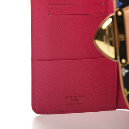 Louis Vuitton Monogram Multicolor Eugenie Wallet Black Grenade 9 of 11