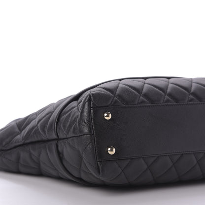 Chanel Caviar Quilted Rolled Up Tote Black 6 of 10