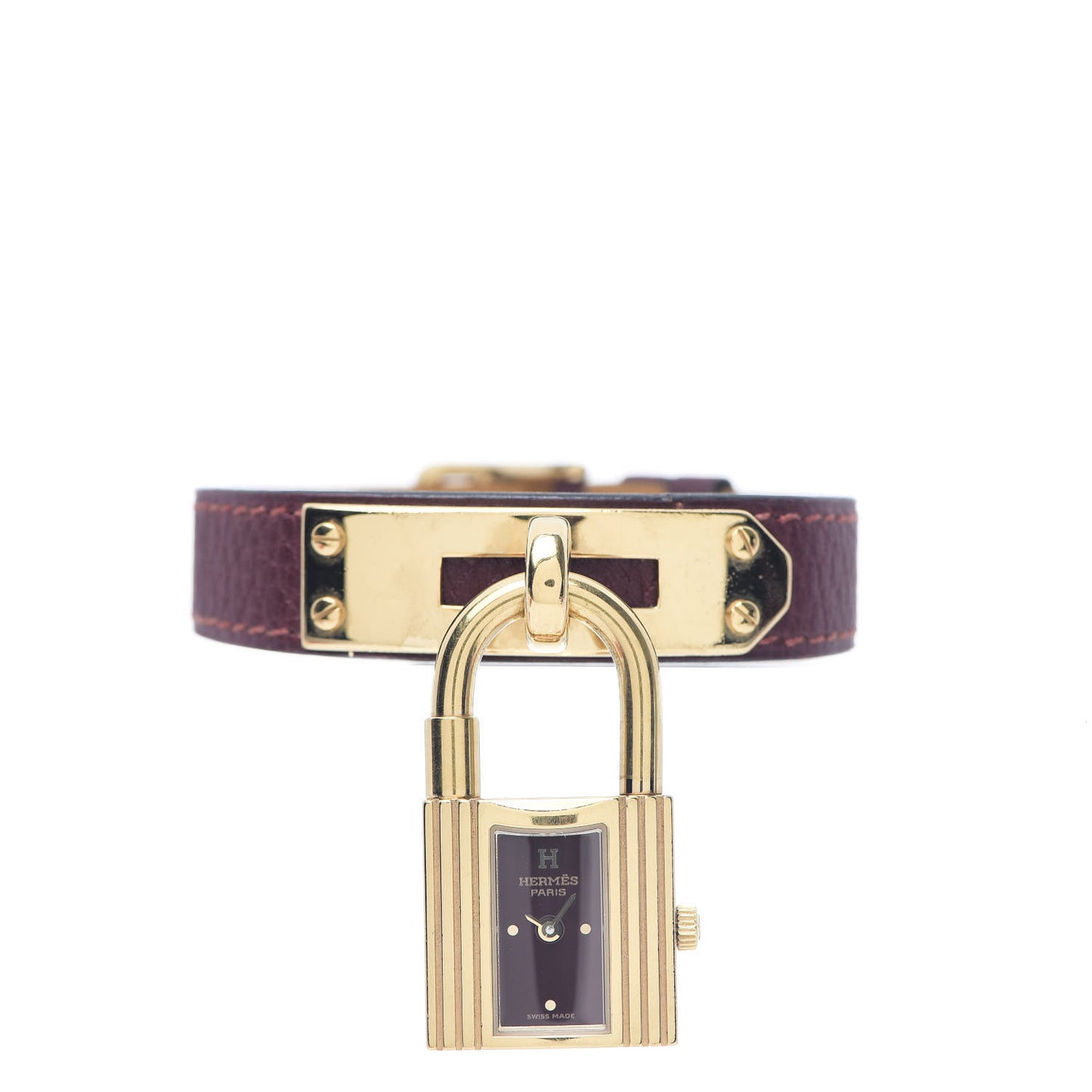 Stainless Steel Clemence 20mm Kelly Cadena Quartz Watch Rouge