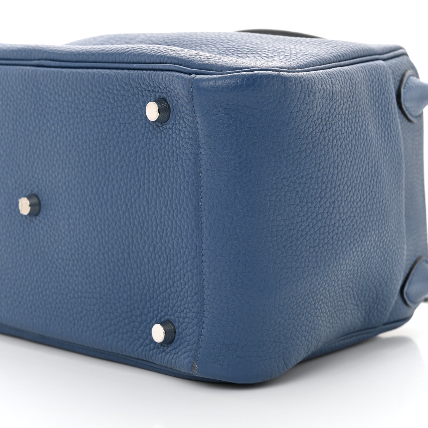 Taurillon Clemence Lindy 30 Bleu Agate Gris Mouette