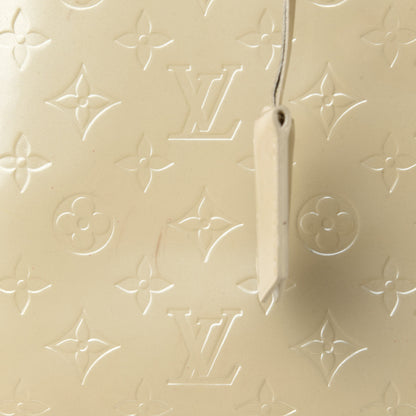 Louis Vuitton Vernis Alma MM Blanc Corail 11 of 27