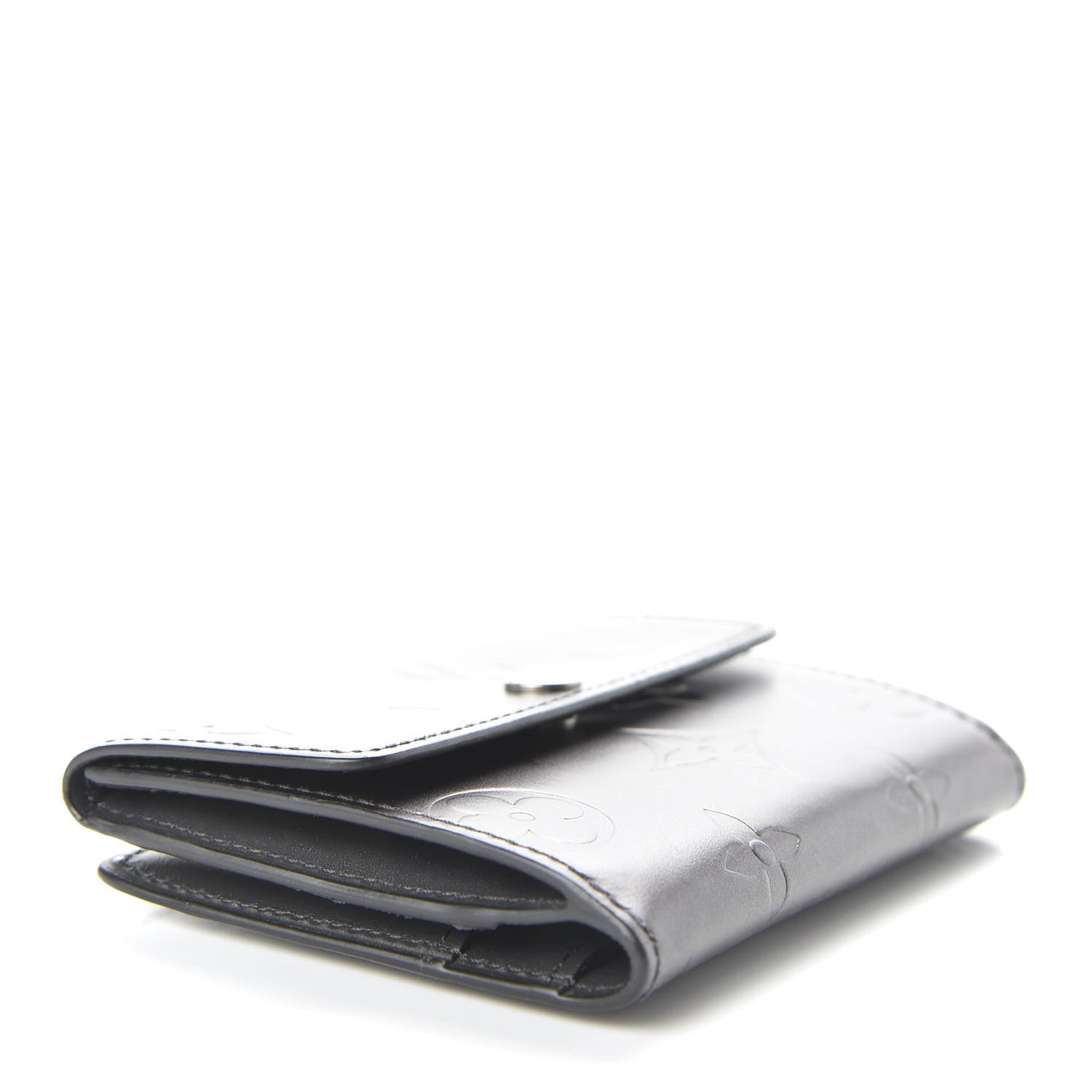 Louis Vuitton Mat Monogram Ludlow Wallet Black 4 of 6