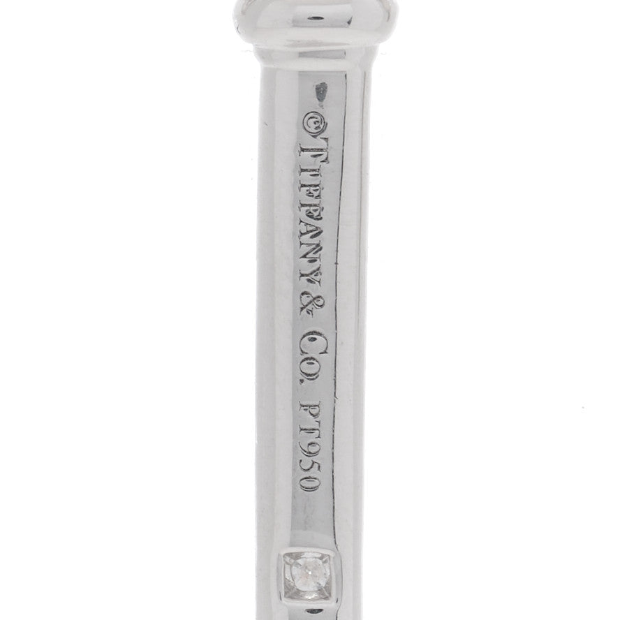 Platinum Diamond Enchant Heart Key Pendant