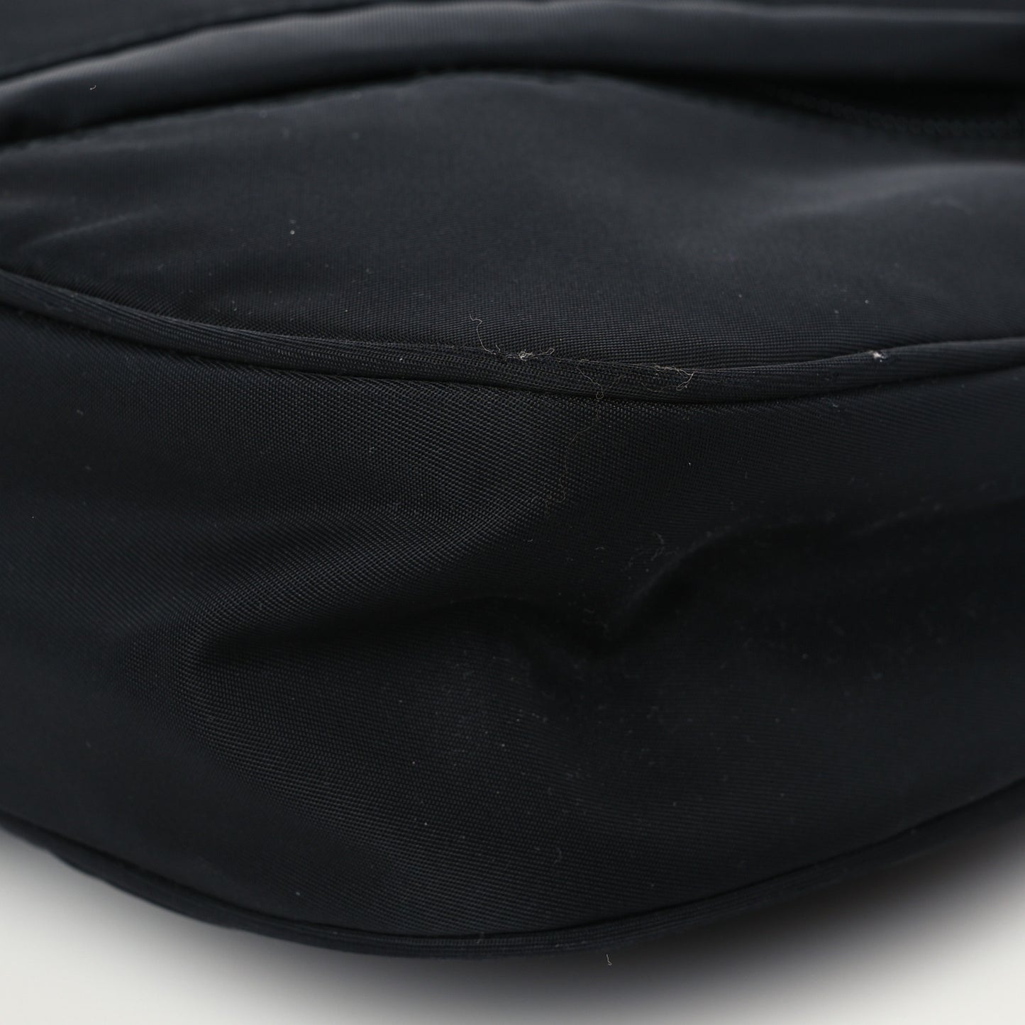 Tessuto Nylon Studded New Vela Hobo Black Fuoco