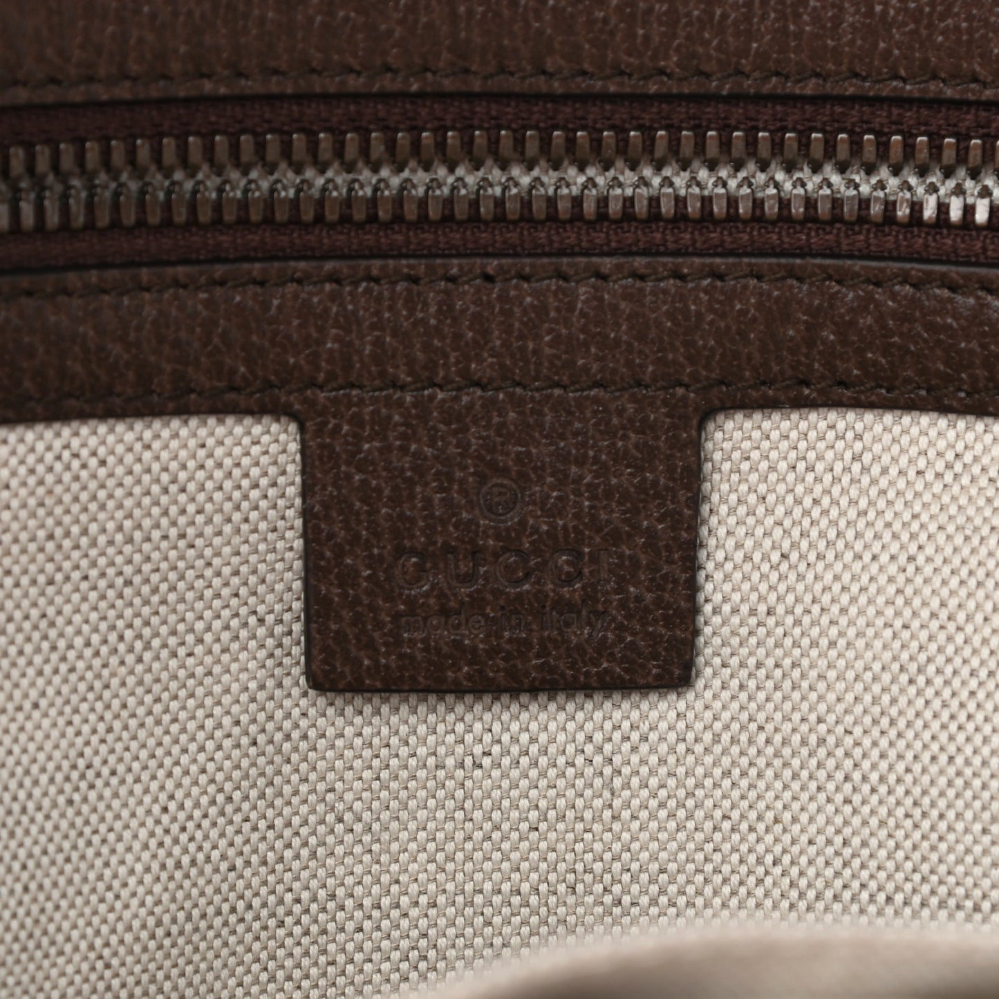 GG Supreme Monogram Calfskin Web Small Ophidia Day Backpack Beige Ebony New Acero