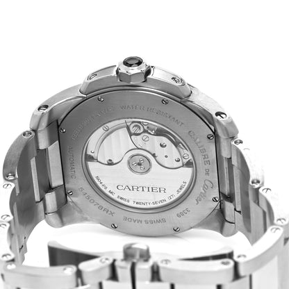 Cartier Stainless Steel 42mm Calibre de Cartier Automatic Watch Black 4 of 4