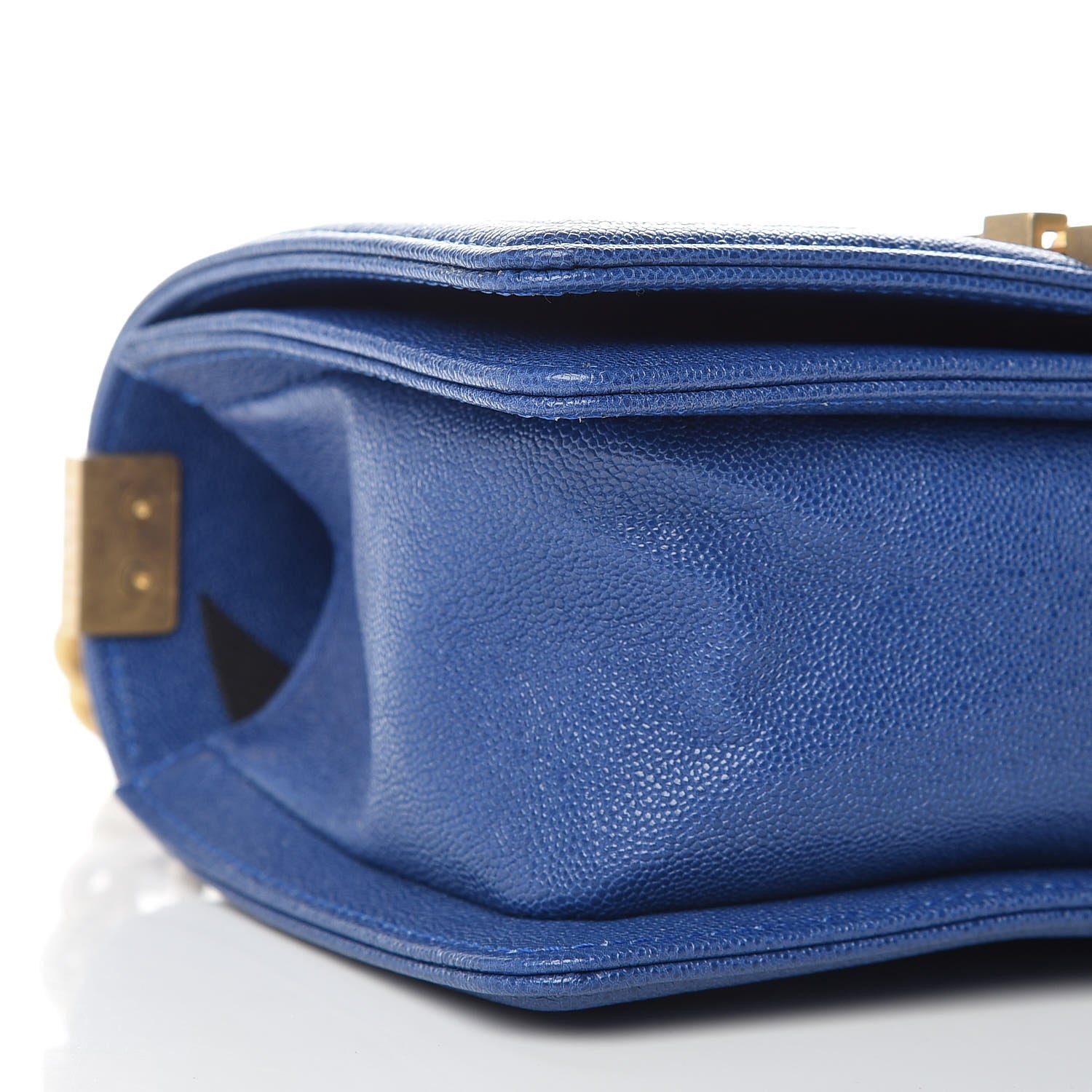 Chanel Caviar Quilted Small Boy Flap Dark Blue 8 of 9