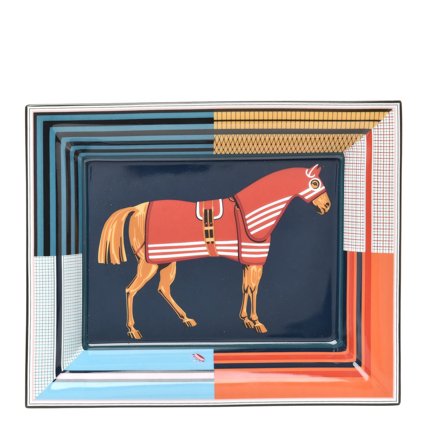Porcelain Rocabar A Cheval Change Tray