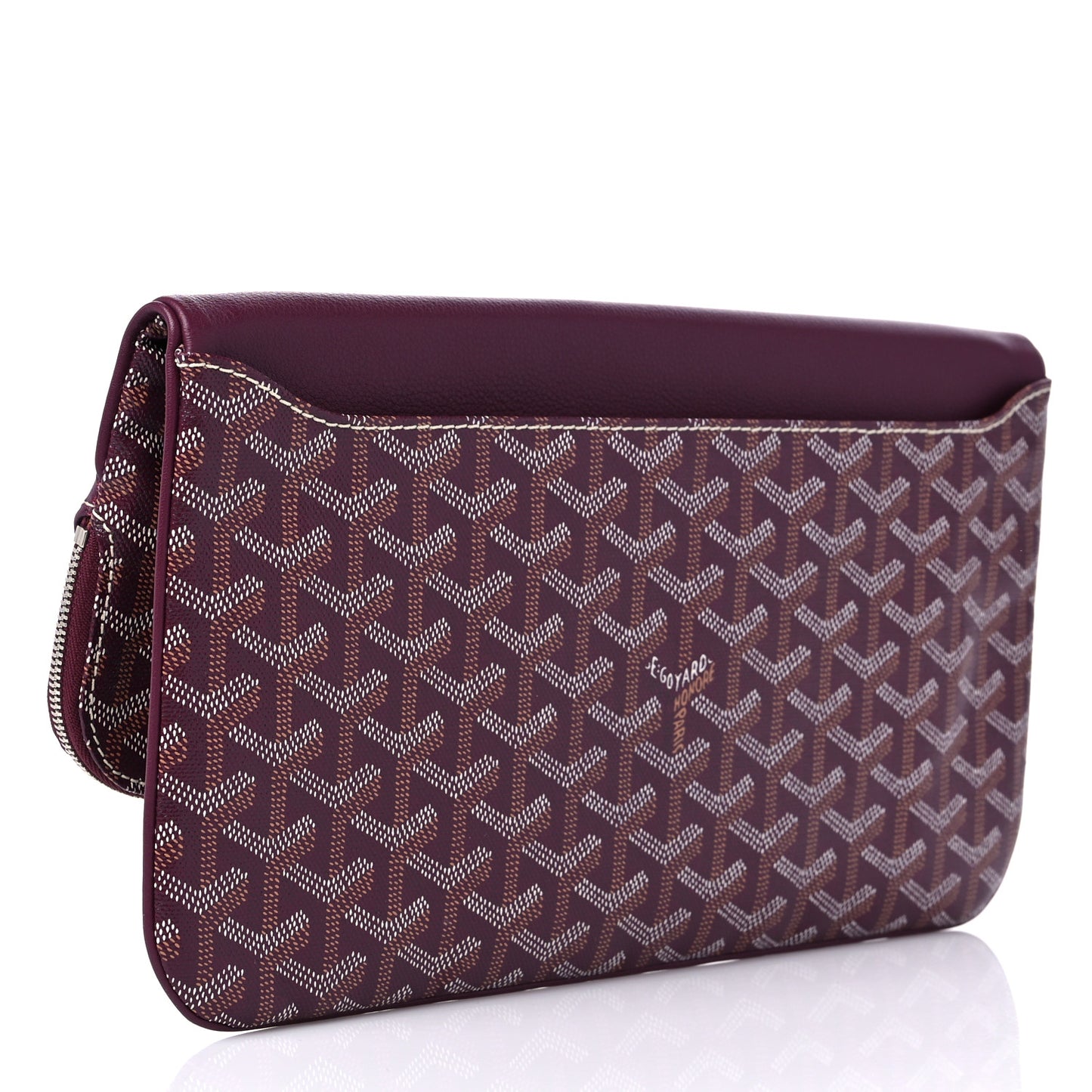 Goyardine Sainte Marie Soft Clutch Bordeaux