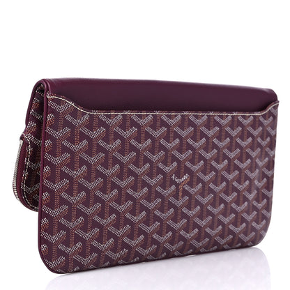 Goyard Goyardine Sainte Marie Soft Clutch Bordeaux 3 of 9