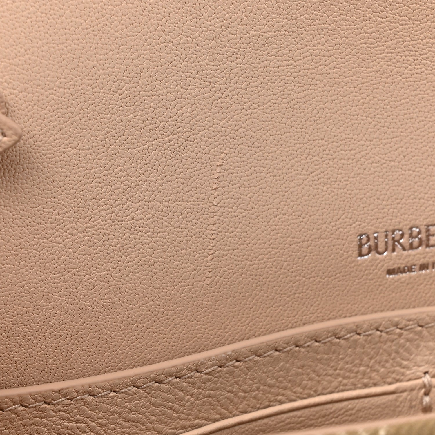 Burberry Jacquard Check Soft Snip Mini Chain Bag Teacup 11 of 12