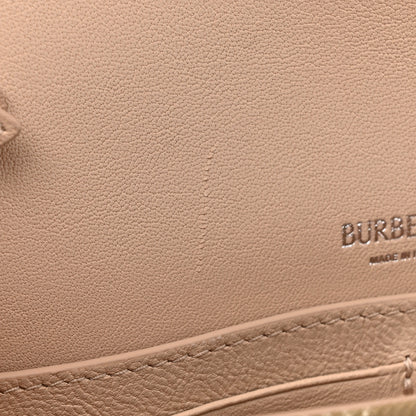 Burberry Jacquard Check Soft Snip Mini Chain Bag Teacup 11 of 12