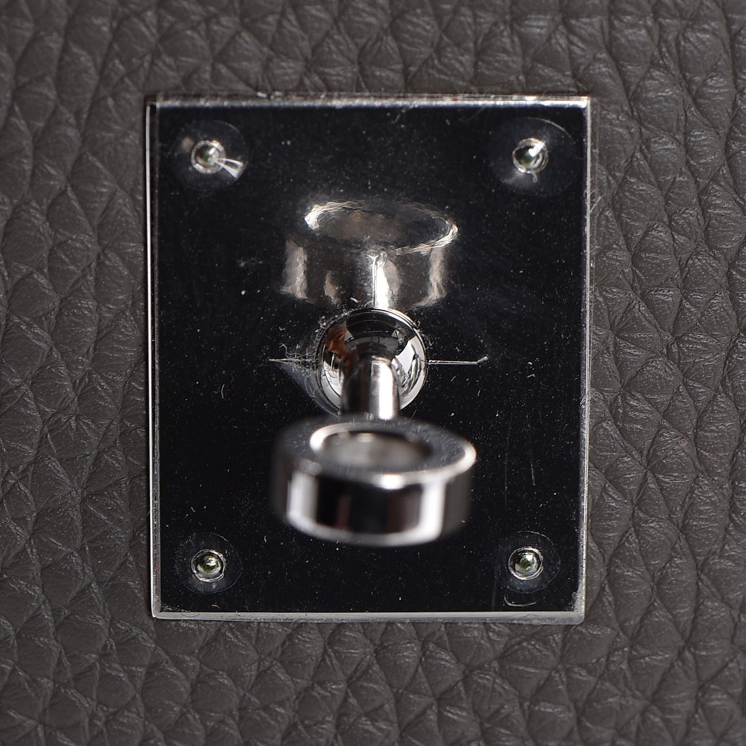 Hermes Taurillon Clemence Kelly Retourne 35 Etain 23 of 40