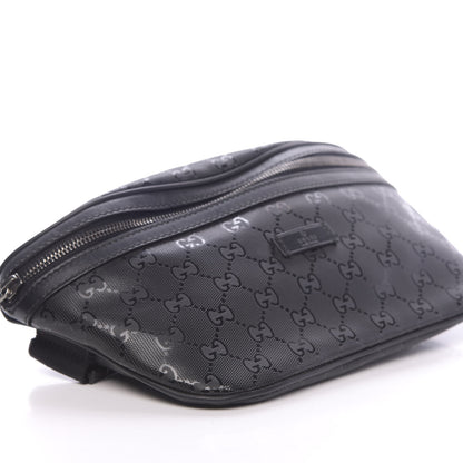 Gucci Imprime Monogram Belt Bag Black 8 of 10