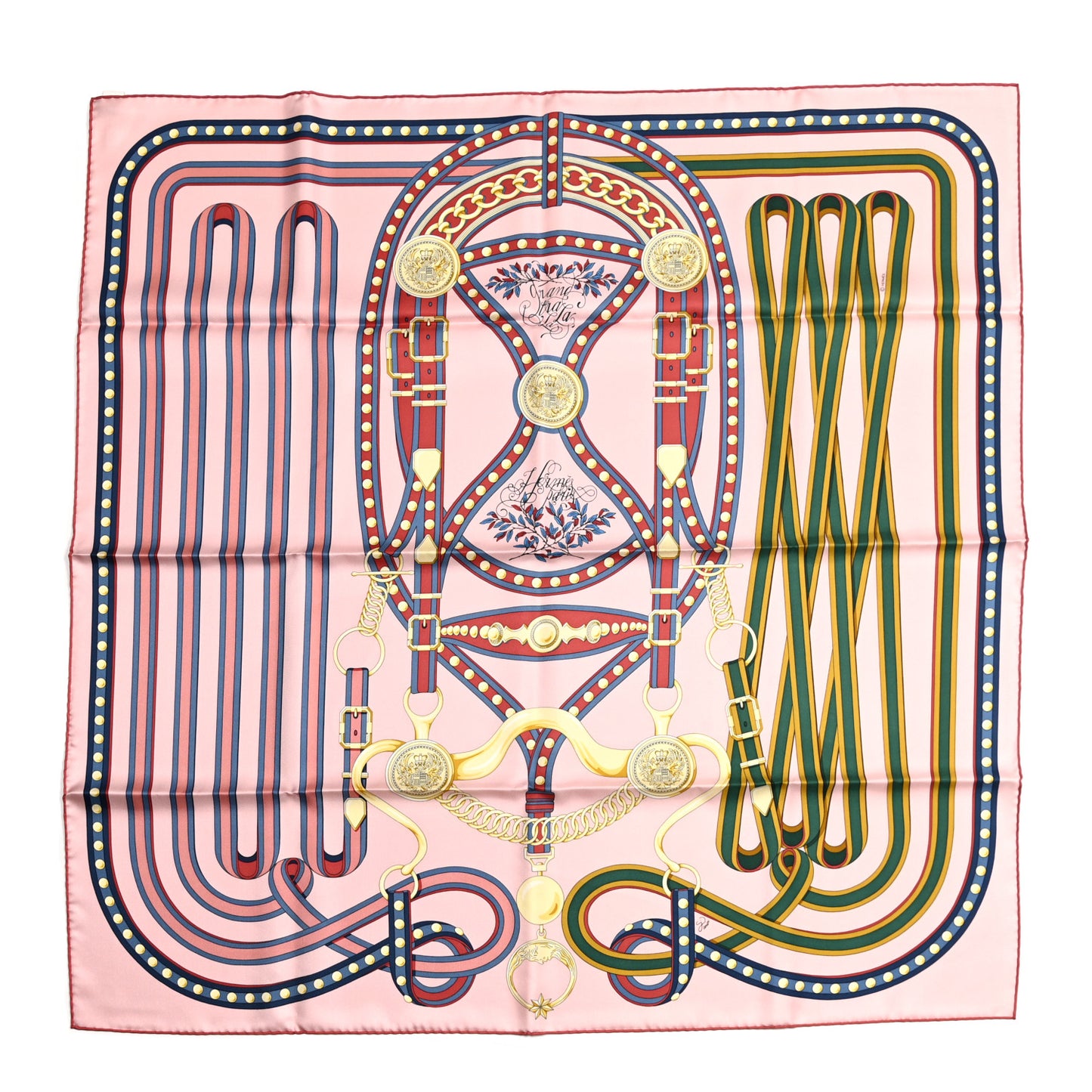Silk Twill Grand Tralala 90 Rose Poudre Vert