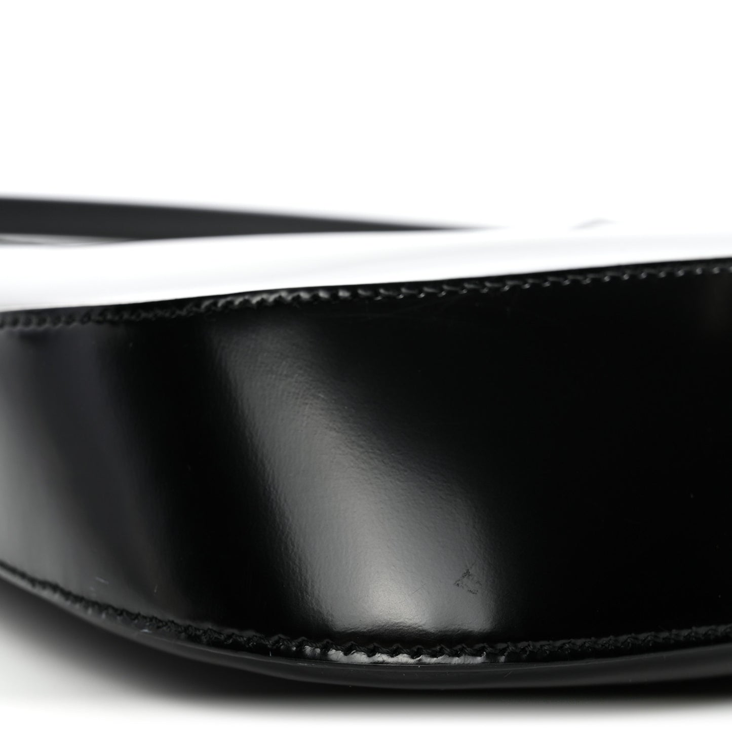 Spazzolato Cleo Shoulder Bag Black