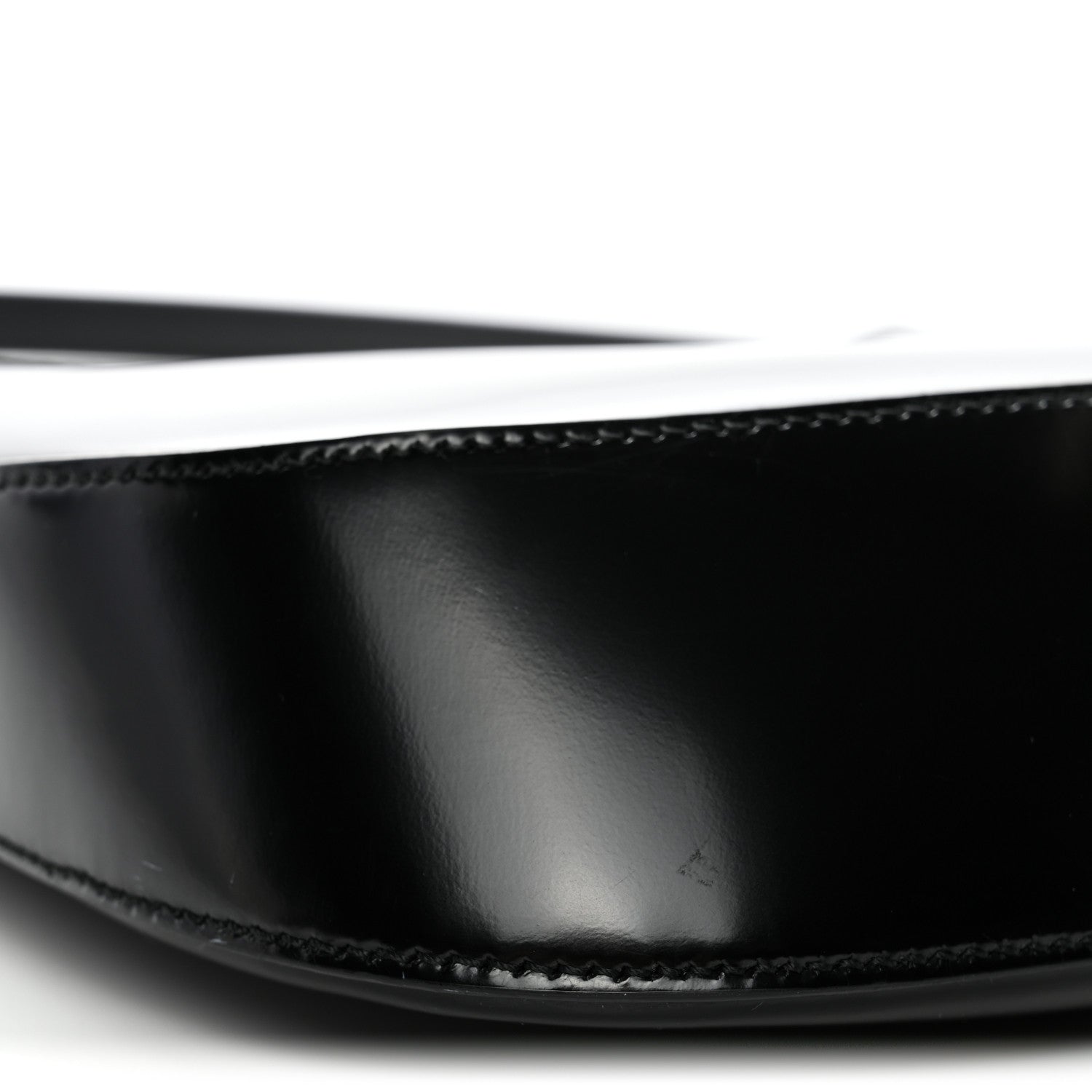 Prada Spazzolato Cleo Shoulder Bag Black 9 of 11