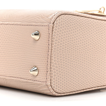 Christian Dior Lizard Small Lady Dior Beige 8 of 10