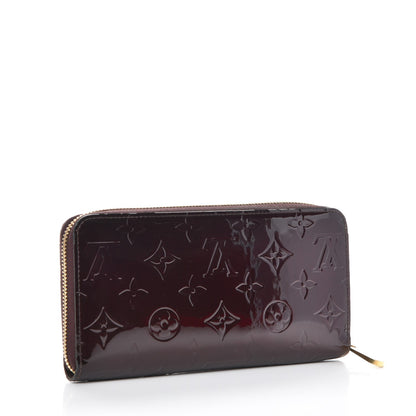 Louis Vuitton Vernis Zippy Wallet Amarante 3 of 10