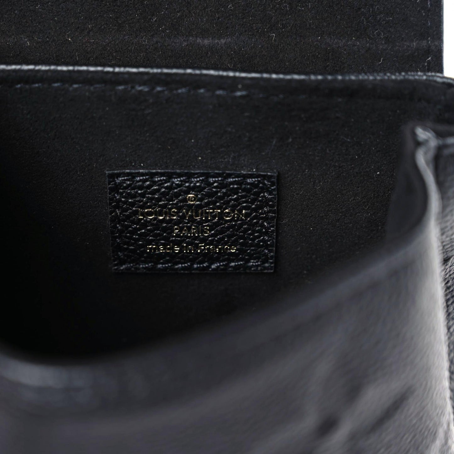 Empreinte Monogram Giant Tiny Backpack Black