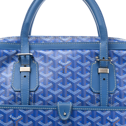 Goyard Goyardine Ambassade PM Briefcase Sky Blue 9 of 14