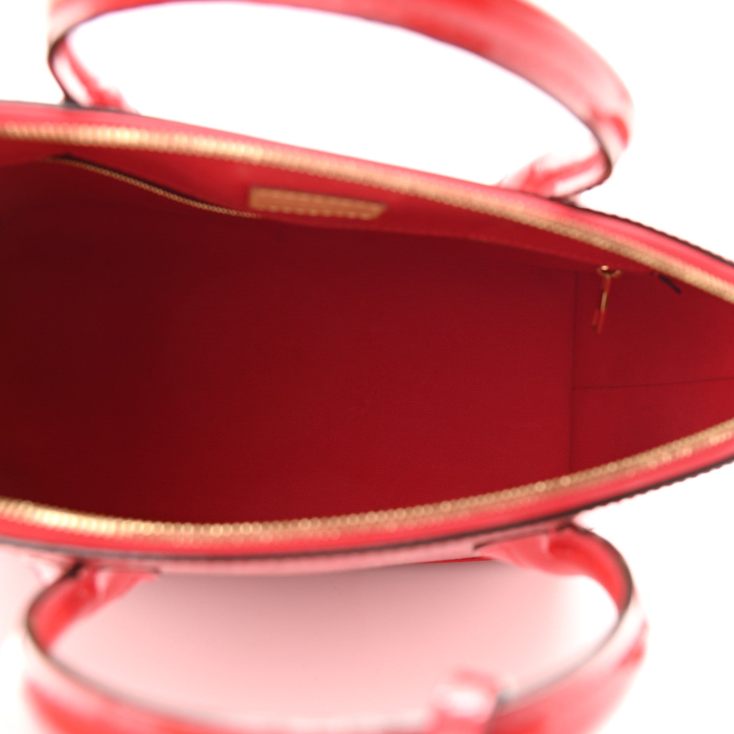 Louis Vuitton Vernis Lockit PM Cherry 5 of 10