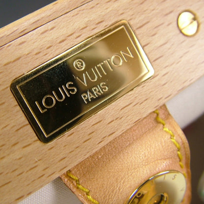 Louis Vuitton Monogram Multicolor Silk Satin Abelia White 7 of 8