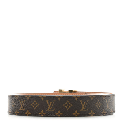 Louis Vuitton Monogram 25mm LV Initiales Belt 85 34 2 of 7