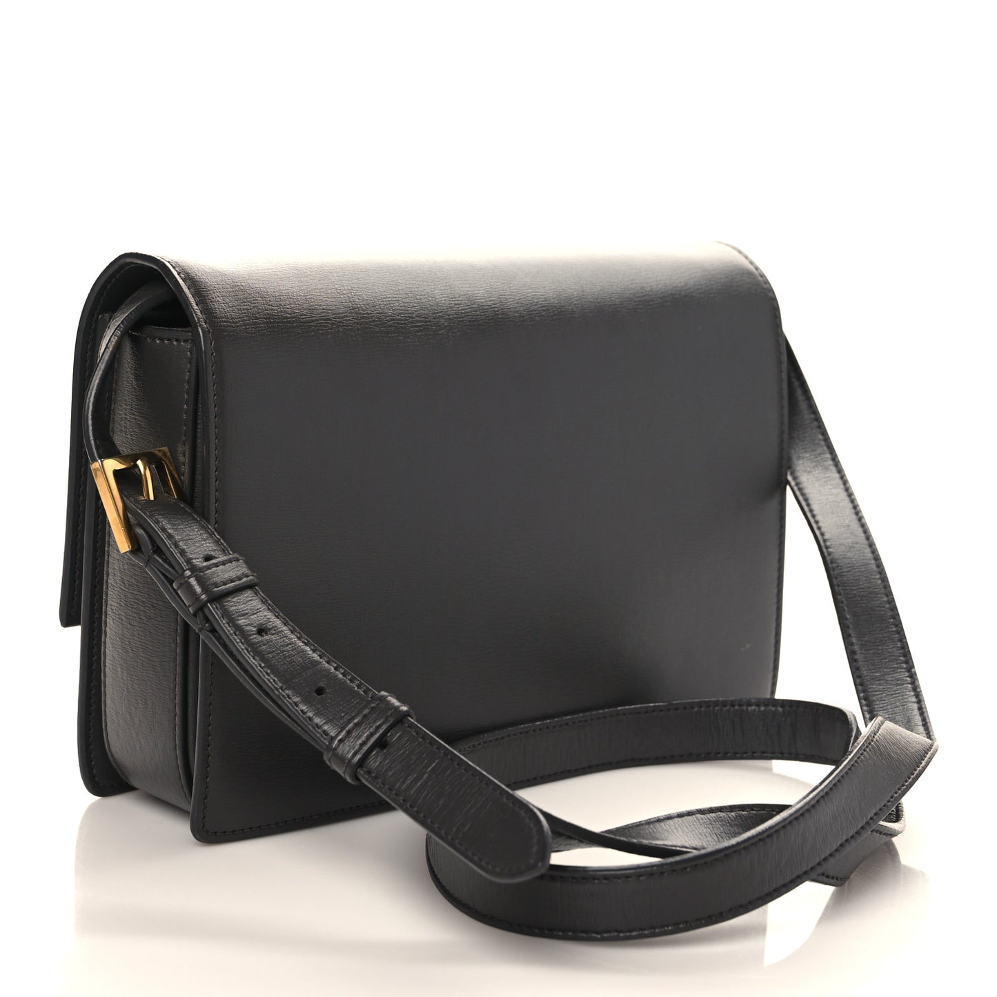 Smooth Calfskin Suede Medium Bellechasse Grey