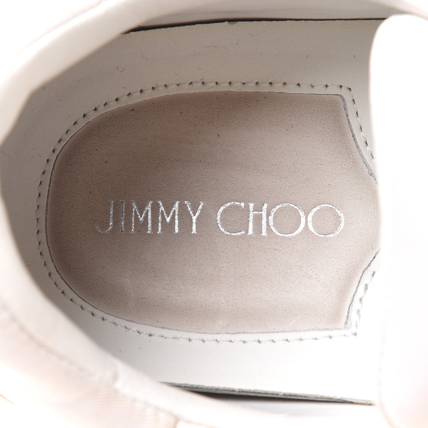 Calfskin Neoprene Raine Sneakers 39.5 White