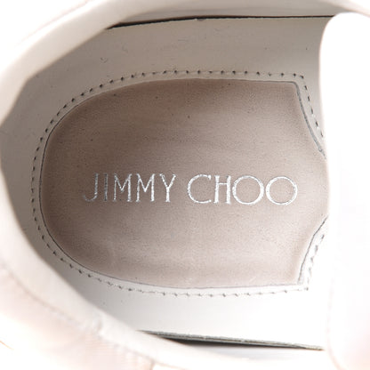 Jimmy Choo Calfskin Neoprene Raine Sneakers 39.5 White 6 of 10
