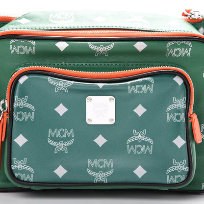 MCM Visetos Reflective Nylon Resnick Small Belt Bag Eden 9 of 9