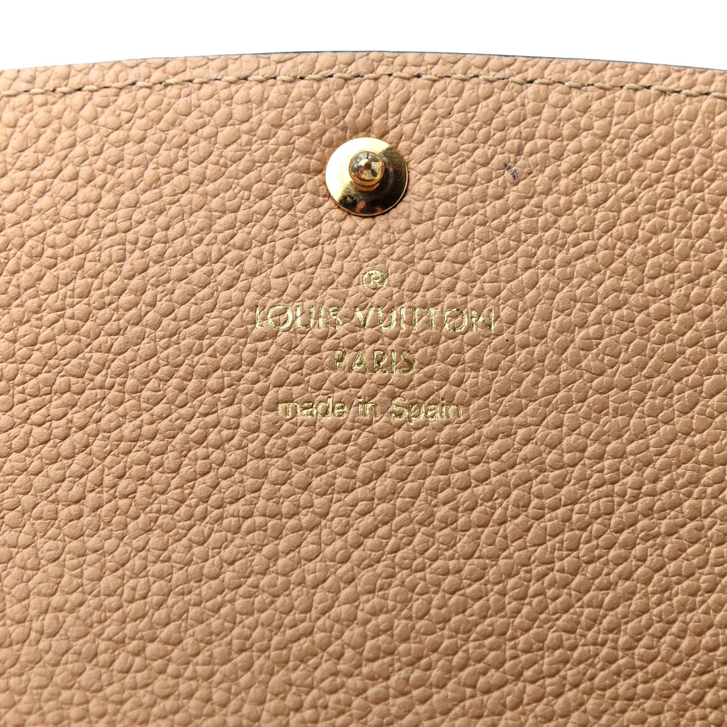Louis Vuitton Empreinte Emilie Wallet Black Dune 6 of 7