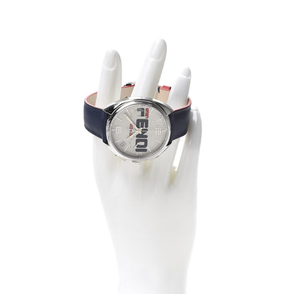 Fendi X FILA Stainless Steel Calfskin 40mm Momento Mania Quartz Watch 2 of 8