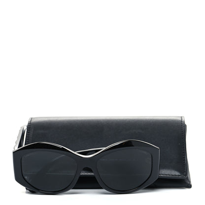 Chanel Acetate Quilted CC Sunglasses 5486-A Black 8 of 8