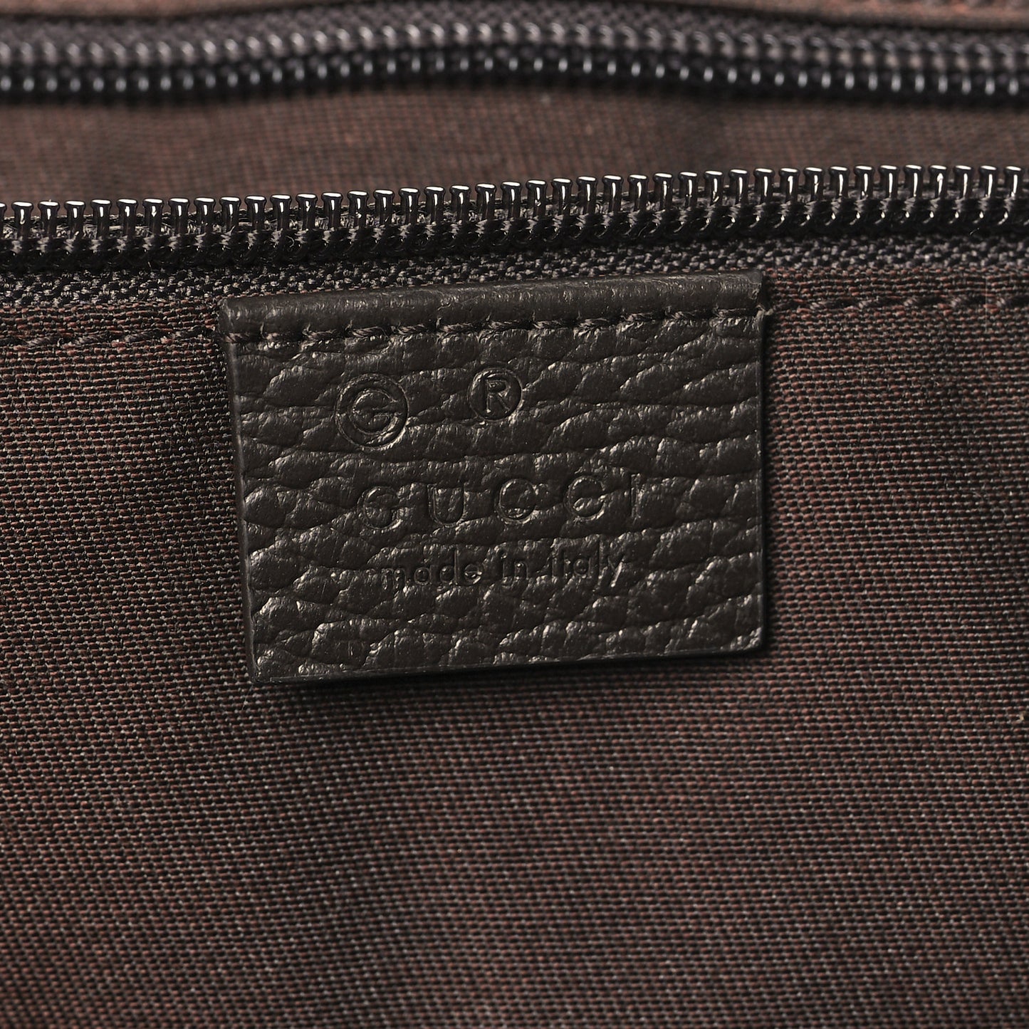 Monogram Large Flap Messenger Bag Beige Dark Brown
