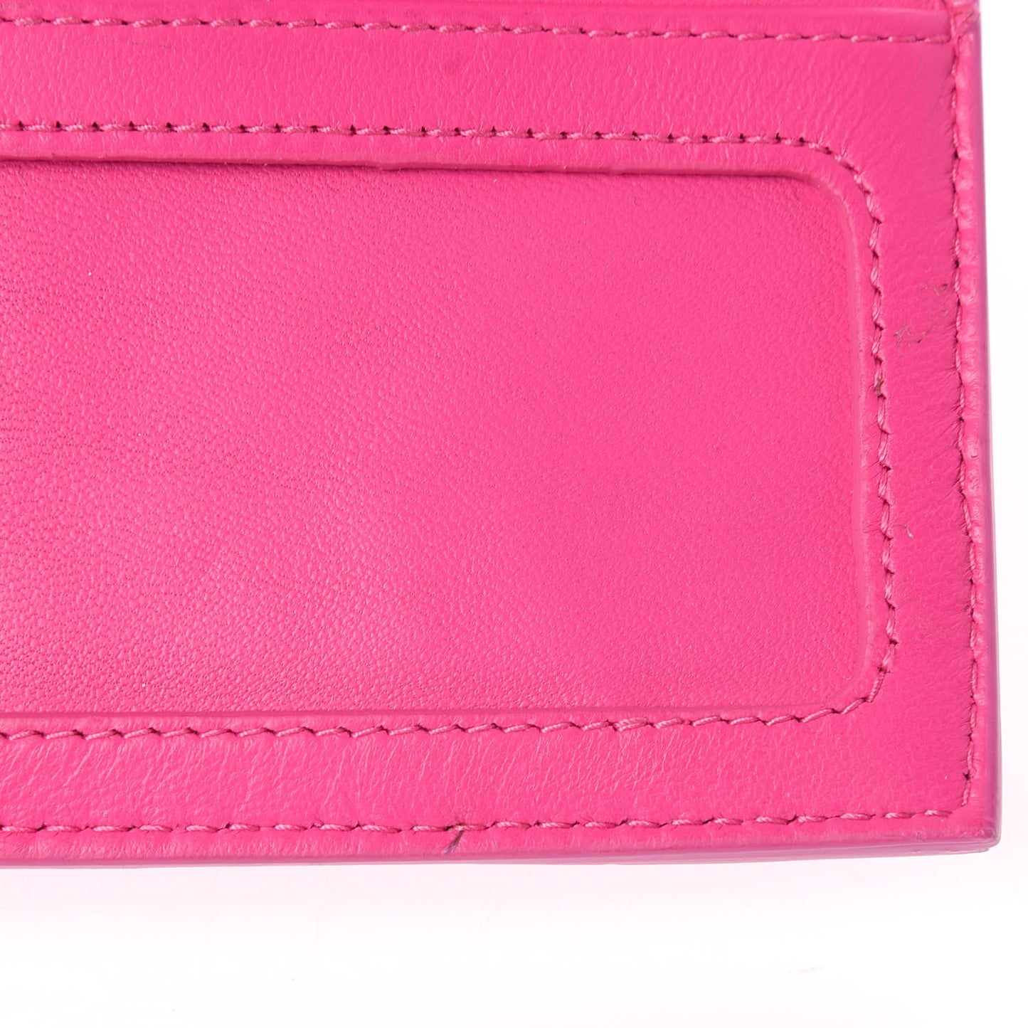 Nappa Ayers Intrecciato Clutch Wallet Pink