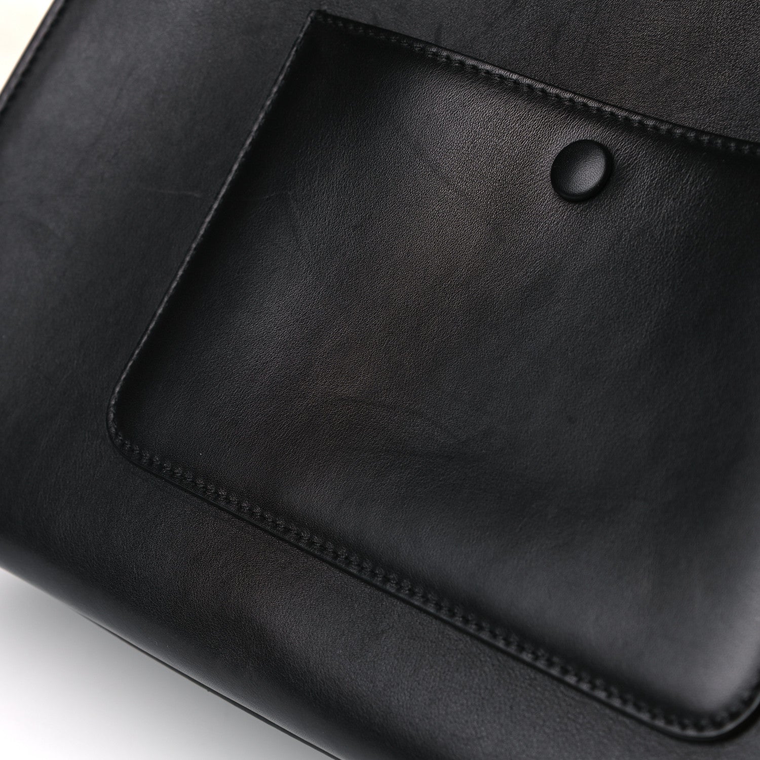 Celine Supple Calfskin Medium Edge Shoulder Bag Navy Blue 19 of 20