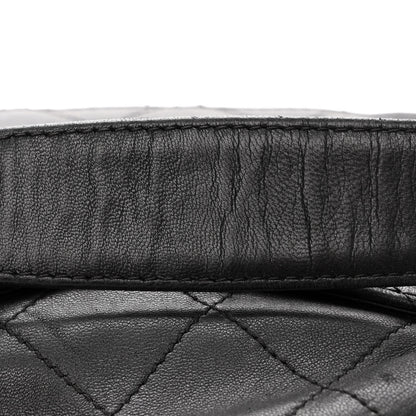Chanel Lambskin Quilted Medium Chain Around Tote Black 11 of 12