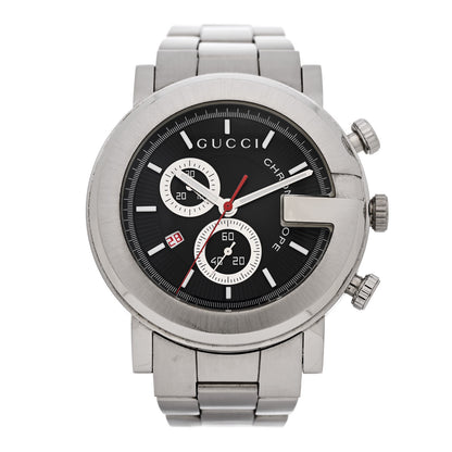 Gucci Stainless Steel 44mm 101M G-Chrono Chronoscope Quartz Watch Black 1 of 7