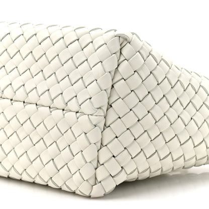 Bottega Veneta Nappa Intrecciato Mini Heart Cabat White 9 of 10