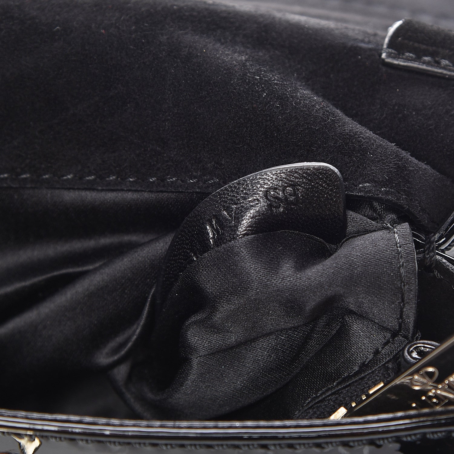 Valentino Garavani Patent Mini Rockstud Crossbody Bag Black 13 of 17